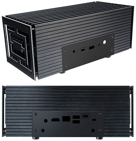 Akasa Turing FX enclosure (for Intel NUC10ixFNH / NUC10ixFNK, Fanless) [A-NUC52-M1B]</b>